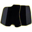 Custom Black Floor Mats For Ferrari Portofino (2018-2023) With Leather