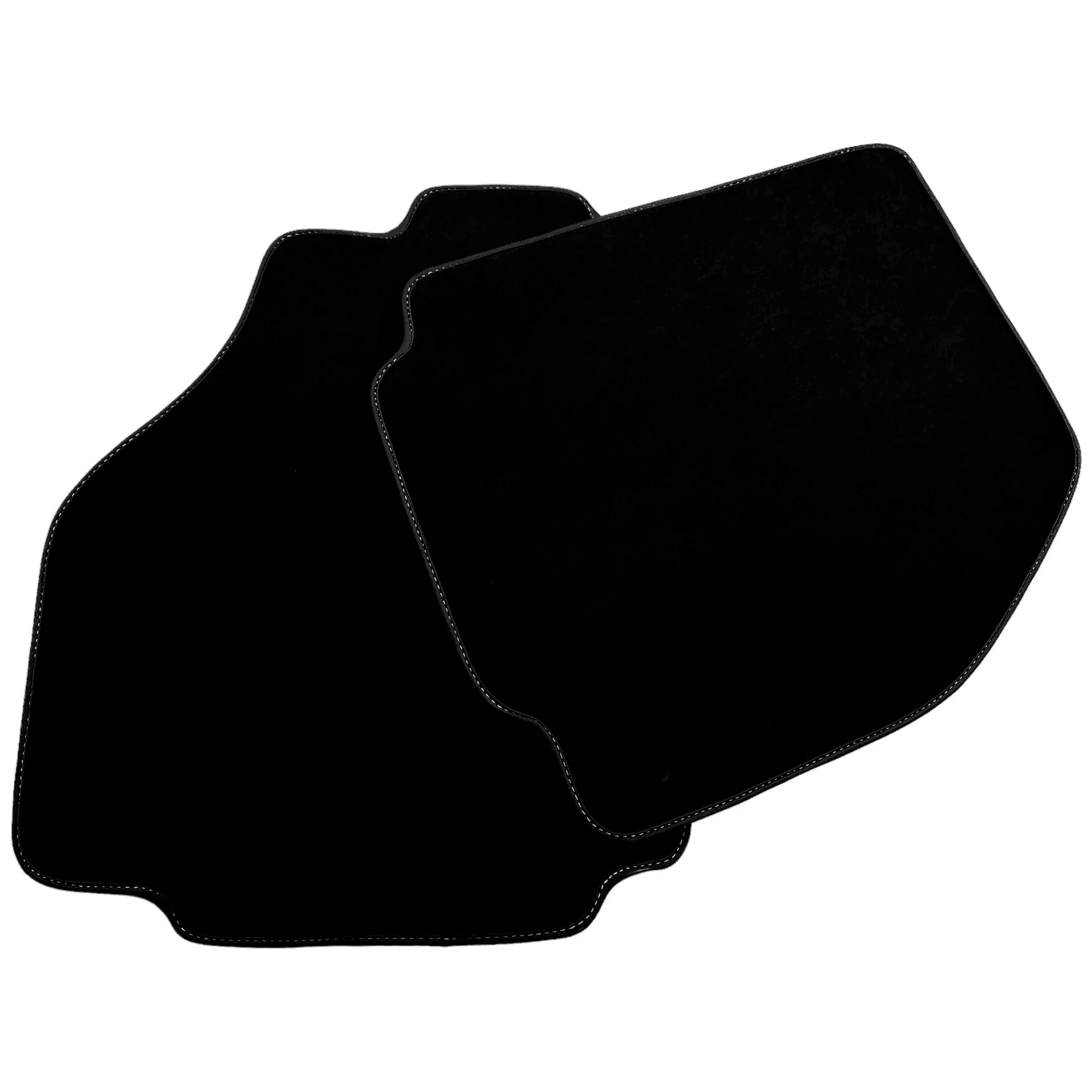 Alcantara Black Floor Mats For Ferrari 488 Pista Spider (2019-2021)