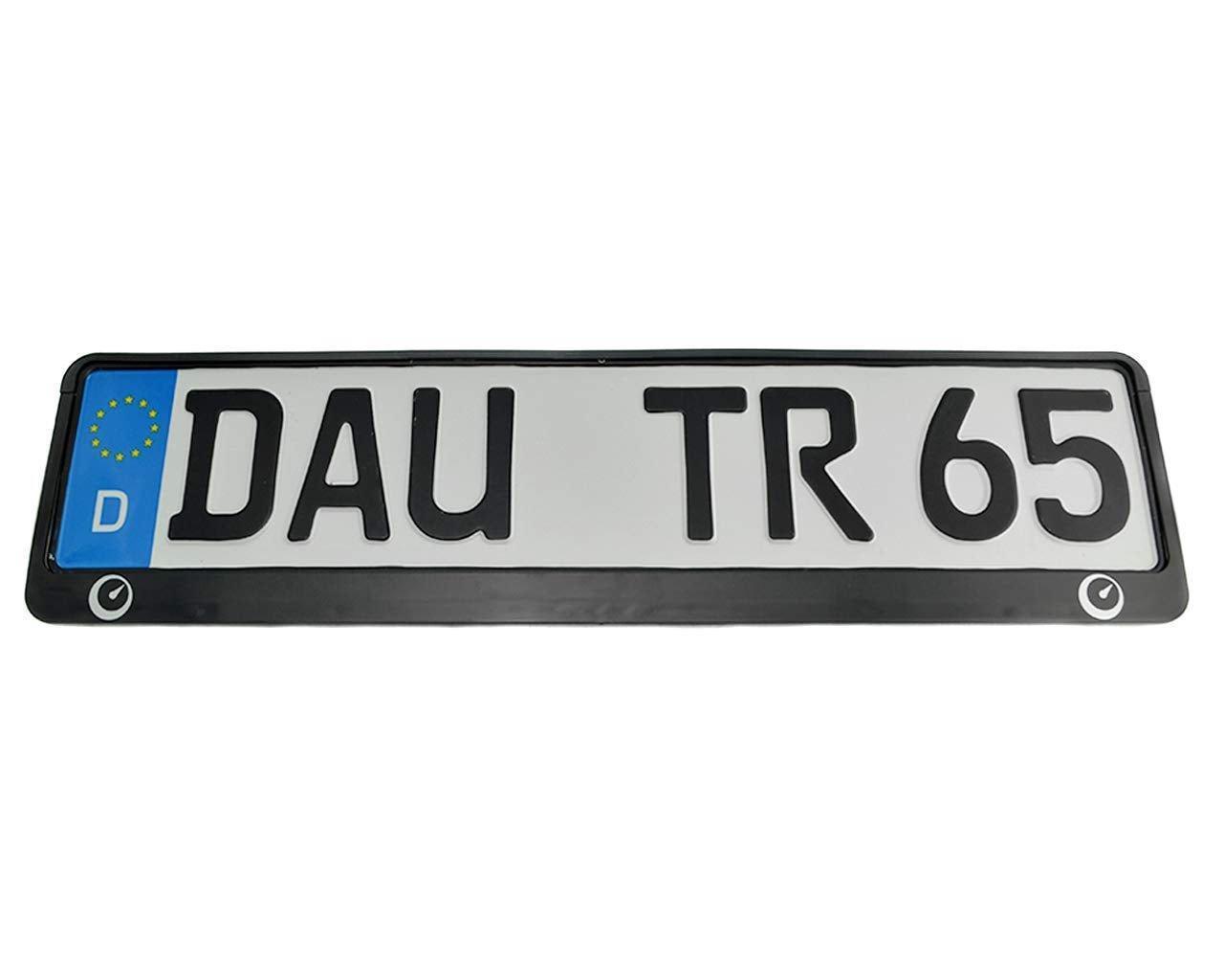 Autowin Number Plate Holder Eu Standard Size 52 cm x 11 cm - AutoWin