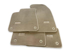 Beige Floor Mats for Audi Q7 4L (2006-2015) | ER56 Design - AutoWin
