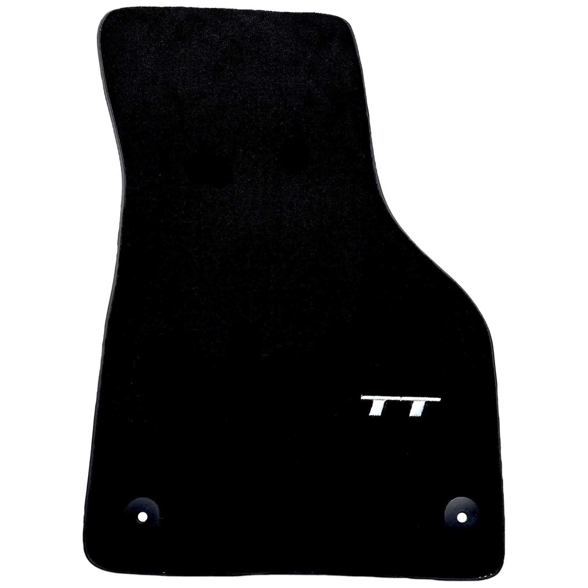 Black Floor Mats for Audi TT MK3 Coupe (2019-2023) - AutoWin