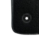 Black Floor Mats For Bentley Continental GT (2018–2023) Speed with Leather - AutoWin