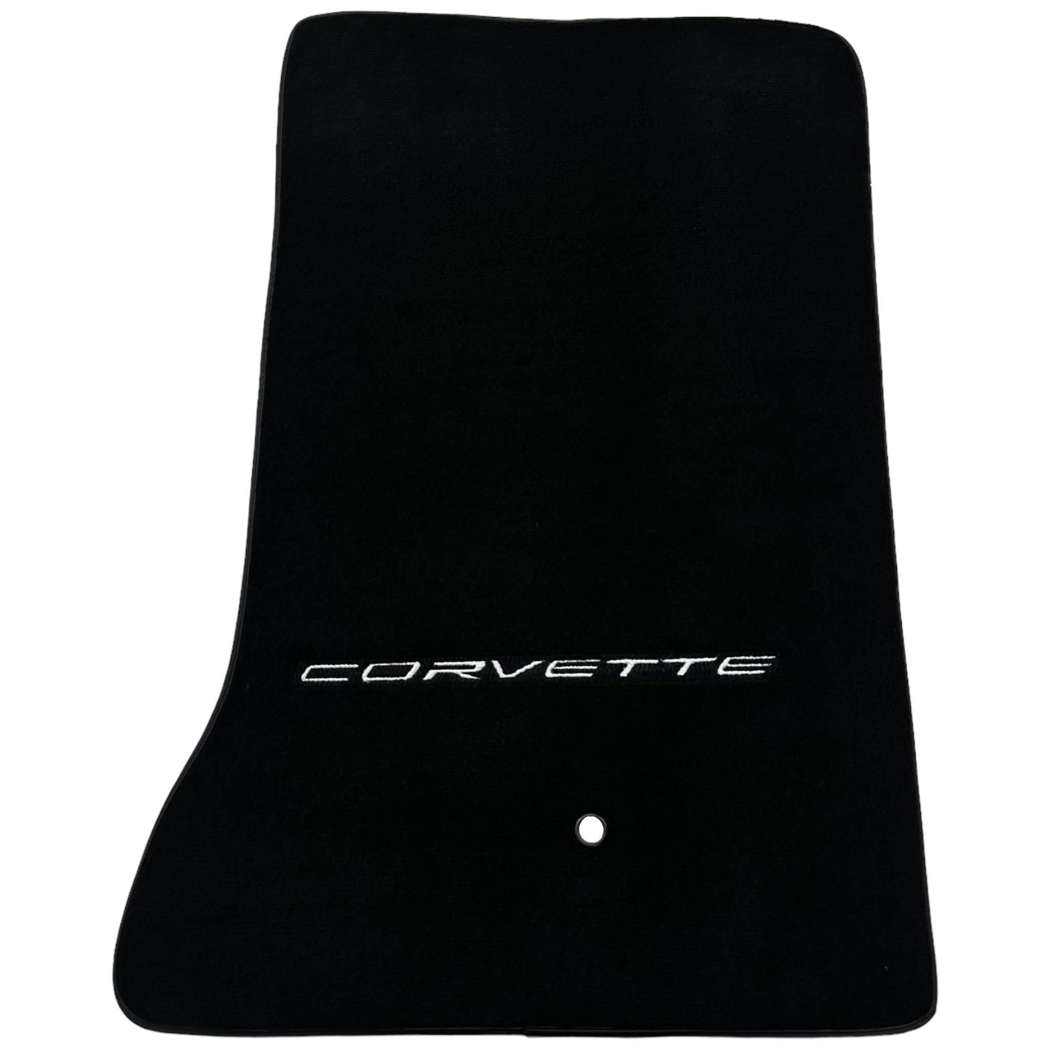 Black Floor Mats For Chevrolet Corvette C6 (2005-2013) - AutoWin