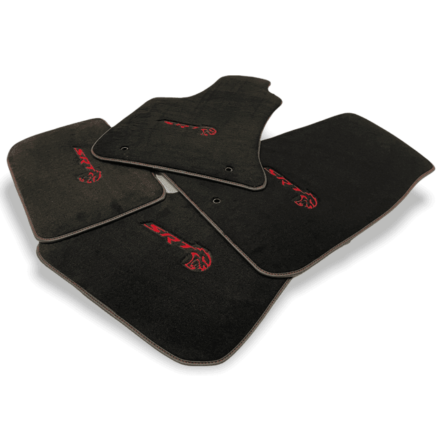 Black Floor Mats For Dodge Charger SRT 2015-2024 - AutoWin