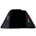 Black Floor Mats for Ferrari 296 GTB (2022-2024) with Leather - AutoWin