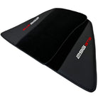 Black Floor Mats for Ferrari 296 GTB (2022-2024) with Leather - AutoWin