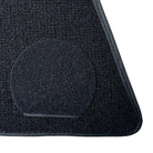 Black Floor Mats for Ferrari 296 GTS (2022-2024) with Leather - AutoWin