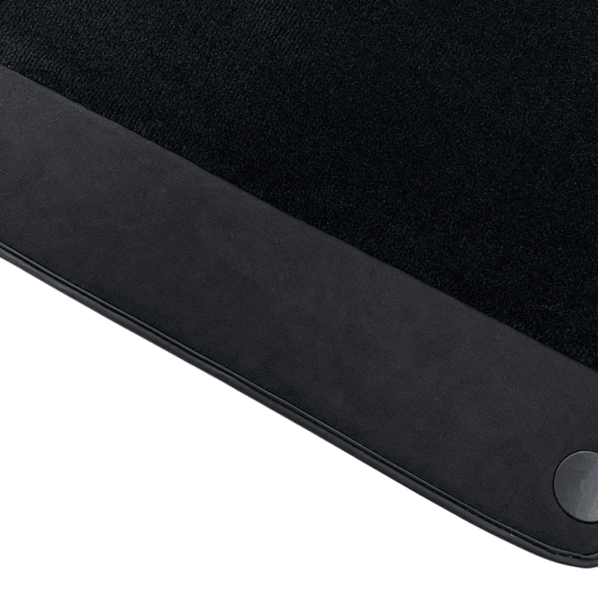 Black Floor Mats For Ferrari California T 2015–2018 with Black Alcantara - AutoWin