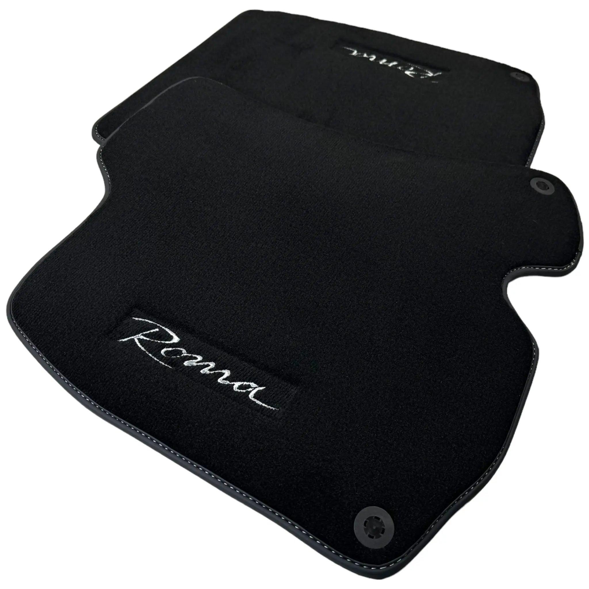 Black Floor Mats for Ferrari Roma (2021-2024) - AutoWin