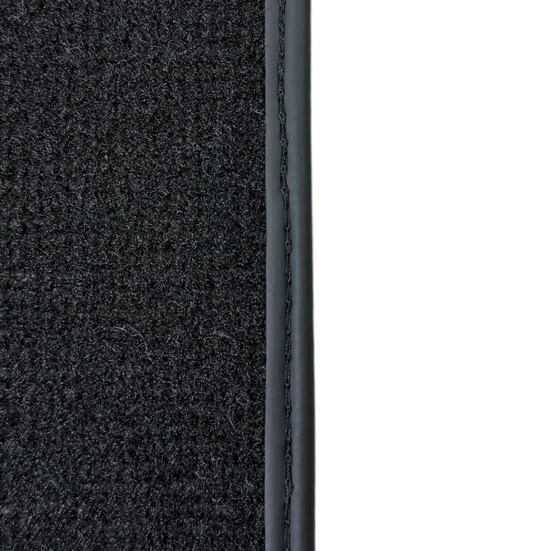 Black Floor Mats for Jeep Renegade (2014-2018) Distance Fixing Points Co-Driver 20 cm - AutoWin