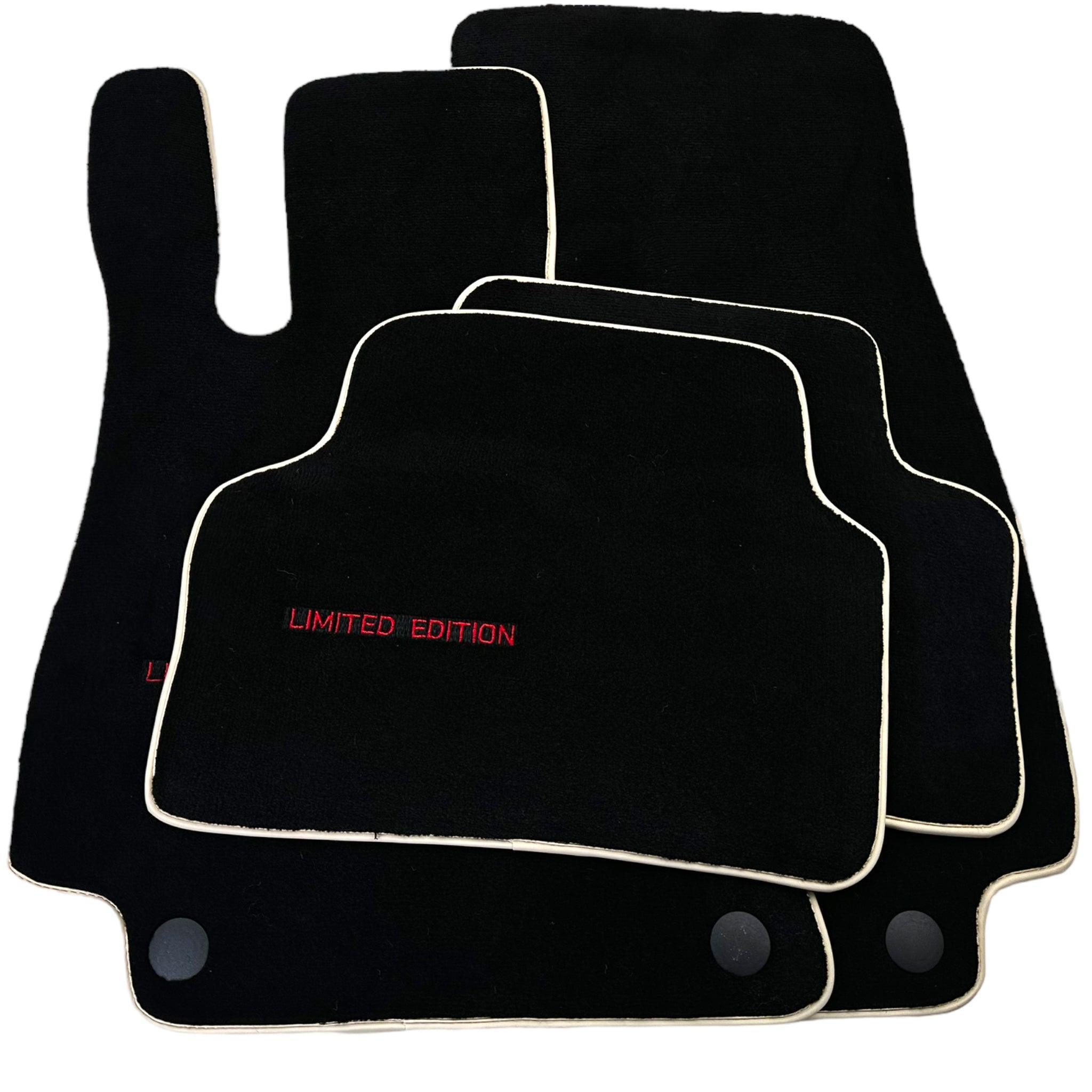 Black Floor Mats for Mercedes Benz E-Class S212 Estate Facelift (2013-2016) | Limited Edition - AutoWin