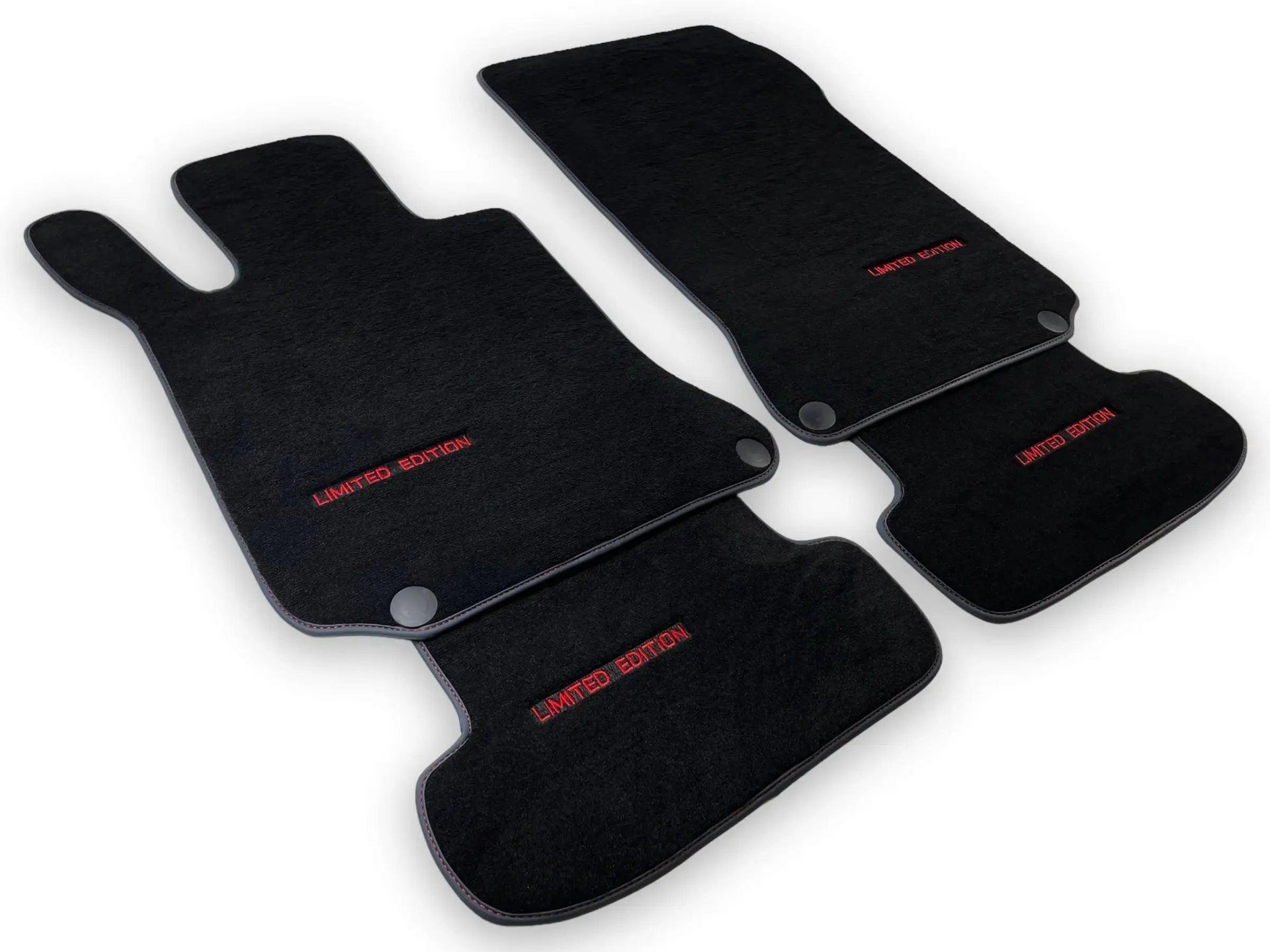 Black Floor Mats For Mercedes Benz M-Class W163 (1997-2005) | Limited Edition - AutoWin