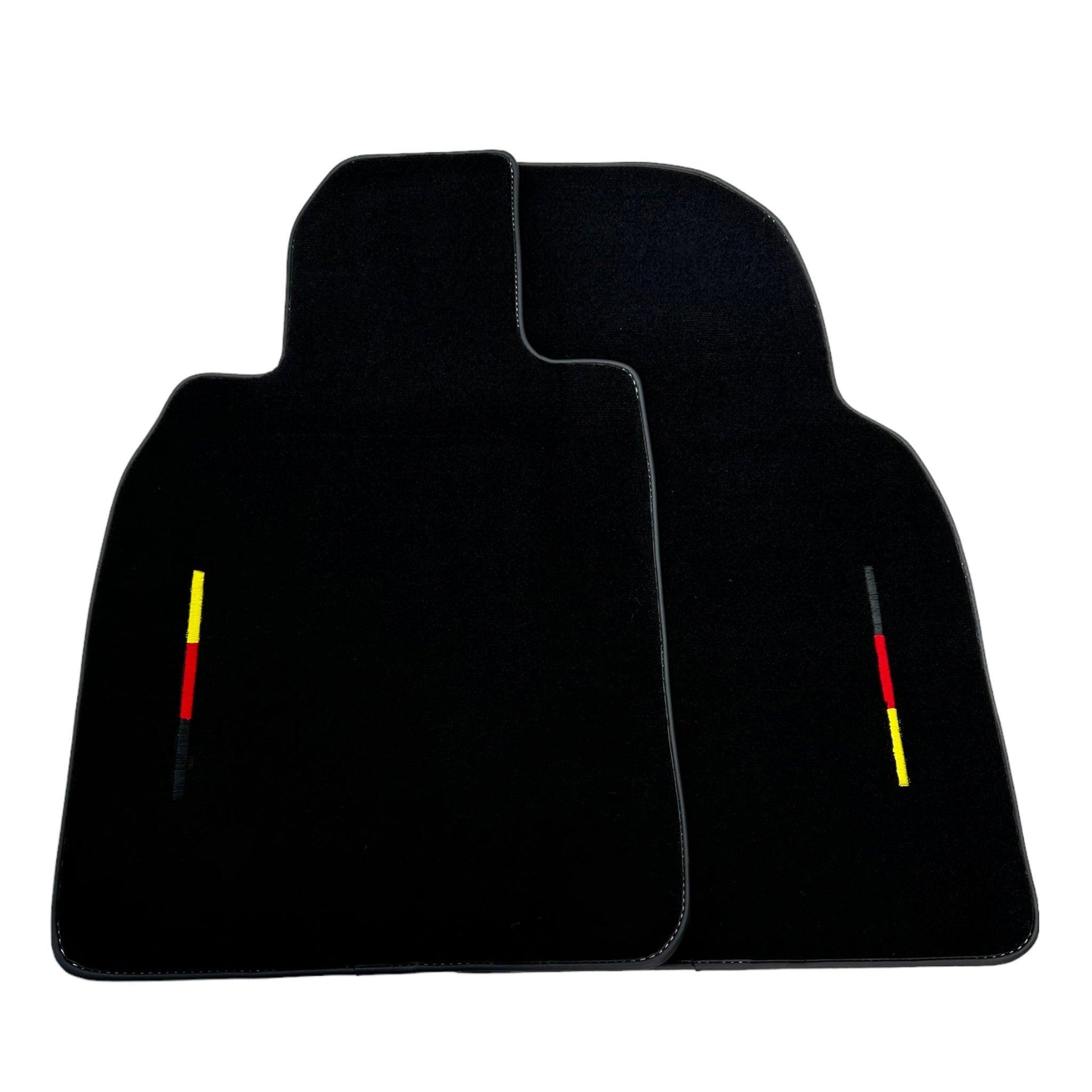 Black Floor Mats for Porsche 981 Cayman (2012–2016) - AutoWin