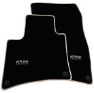 Black Floor Mats for Porsche Cayenne (2010-2018) ER56 Design - AutoWin