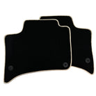 Black Floor Mats for Porsche Cayenne (2010-2018) ER56 Design - AutoWin