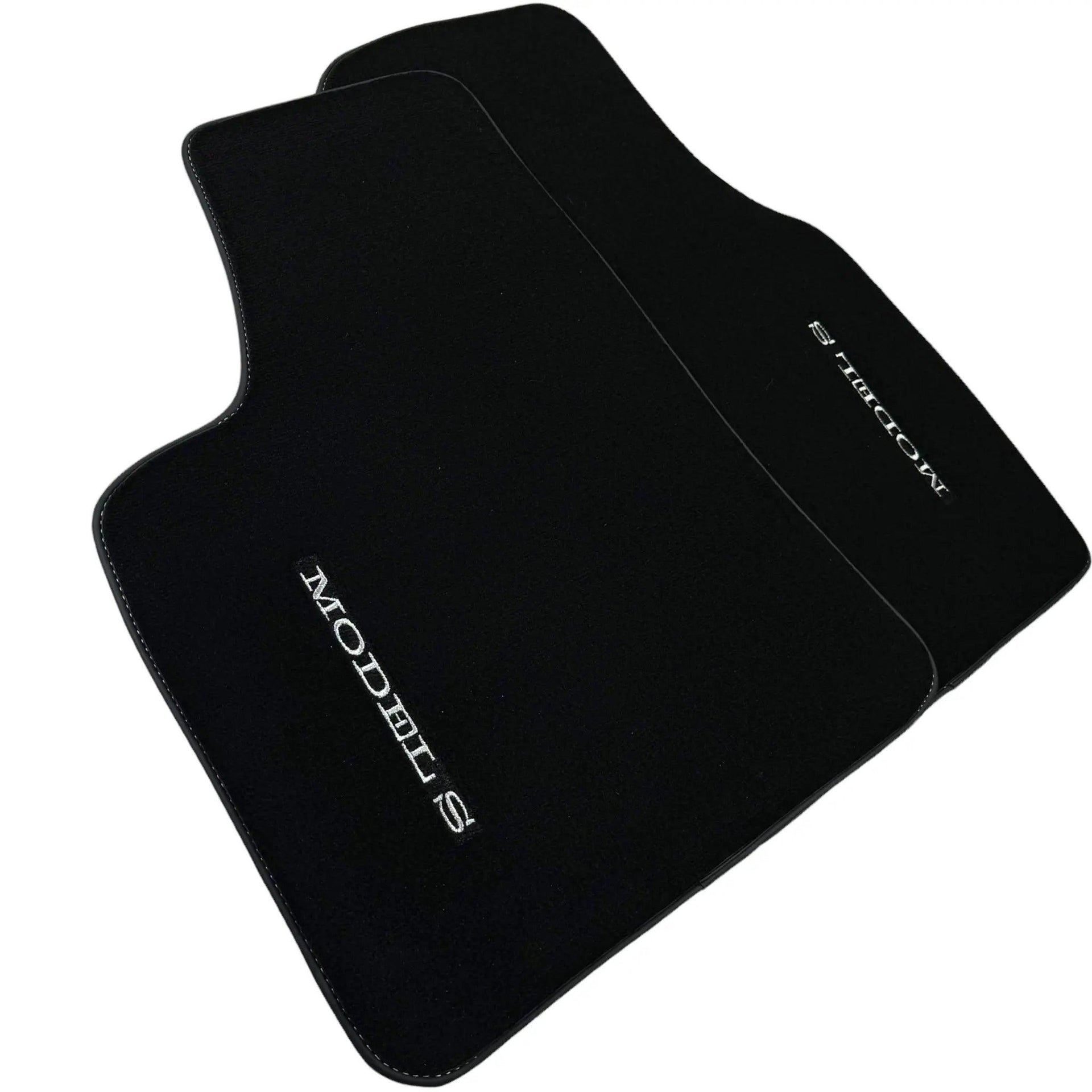 Black Floor Mats For Tesla Model S (2012-2023) - AutoWin