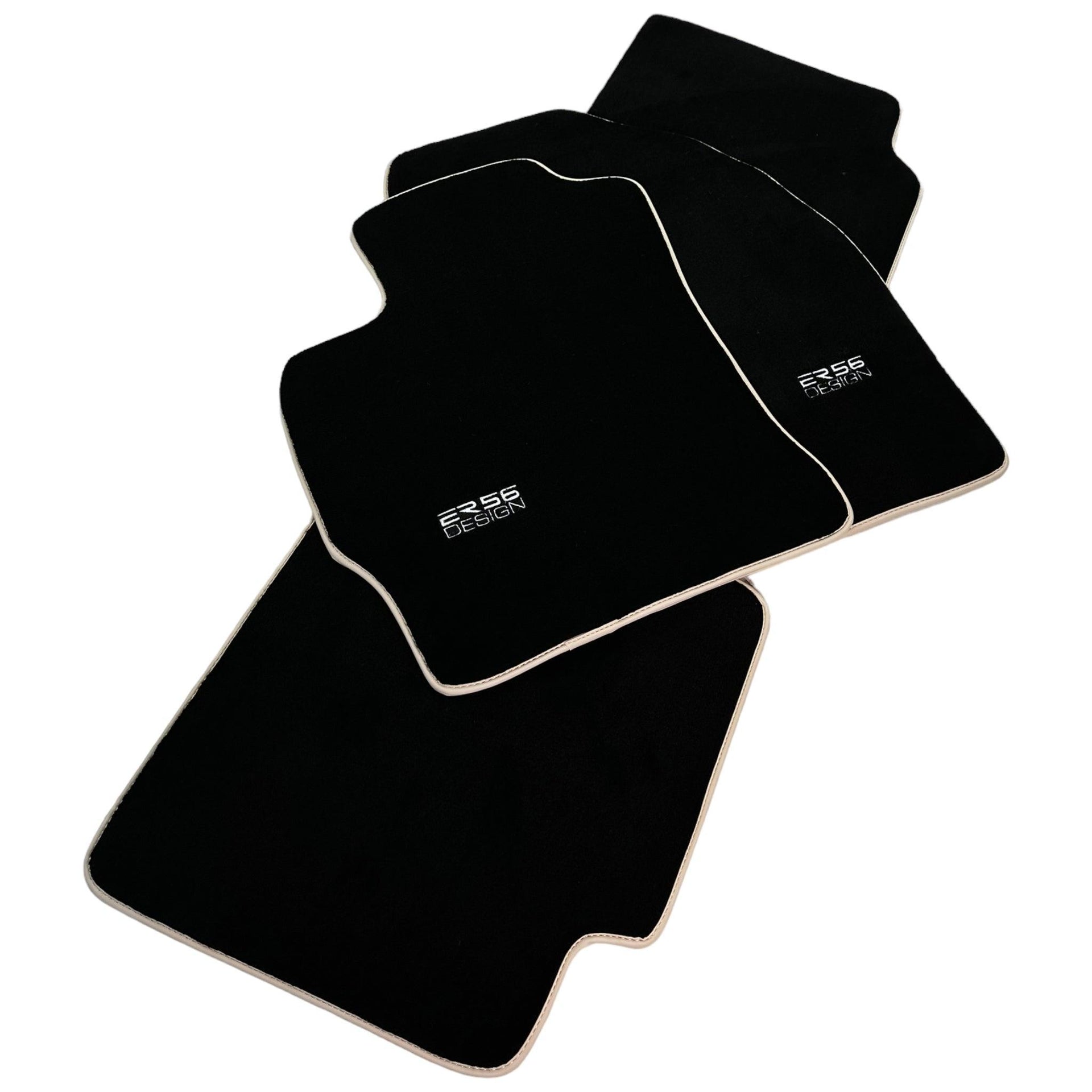 Black Floor Mats For Toyota Corolla E16 (2014-2019) ER56 Design - AutoWin