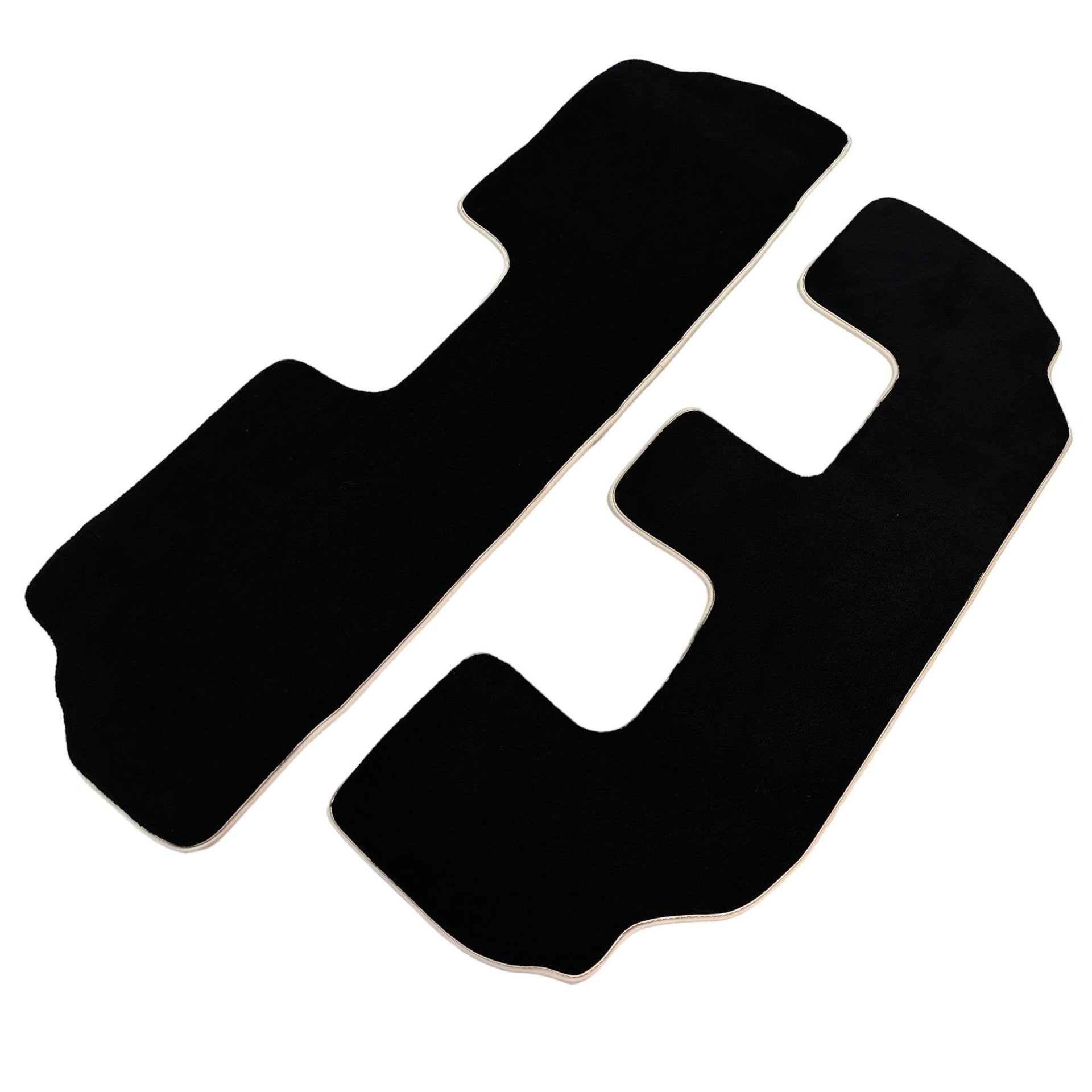 Black Floor Mats For Toyota Corolla Verso (2004-2009) ER56 Design - AutoWin