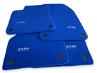 Blue Floor Mats for Audi A6 - C5 Avant Facelift (2002-2004) | ER56 Design - AutoWin