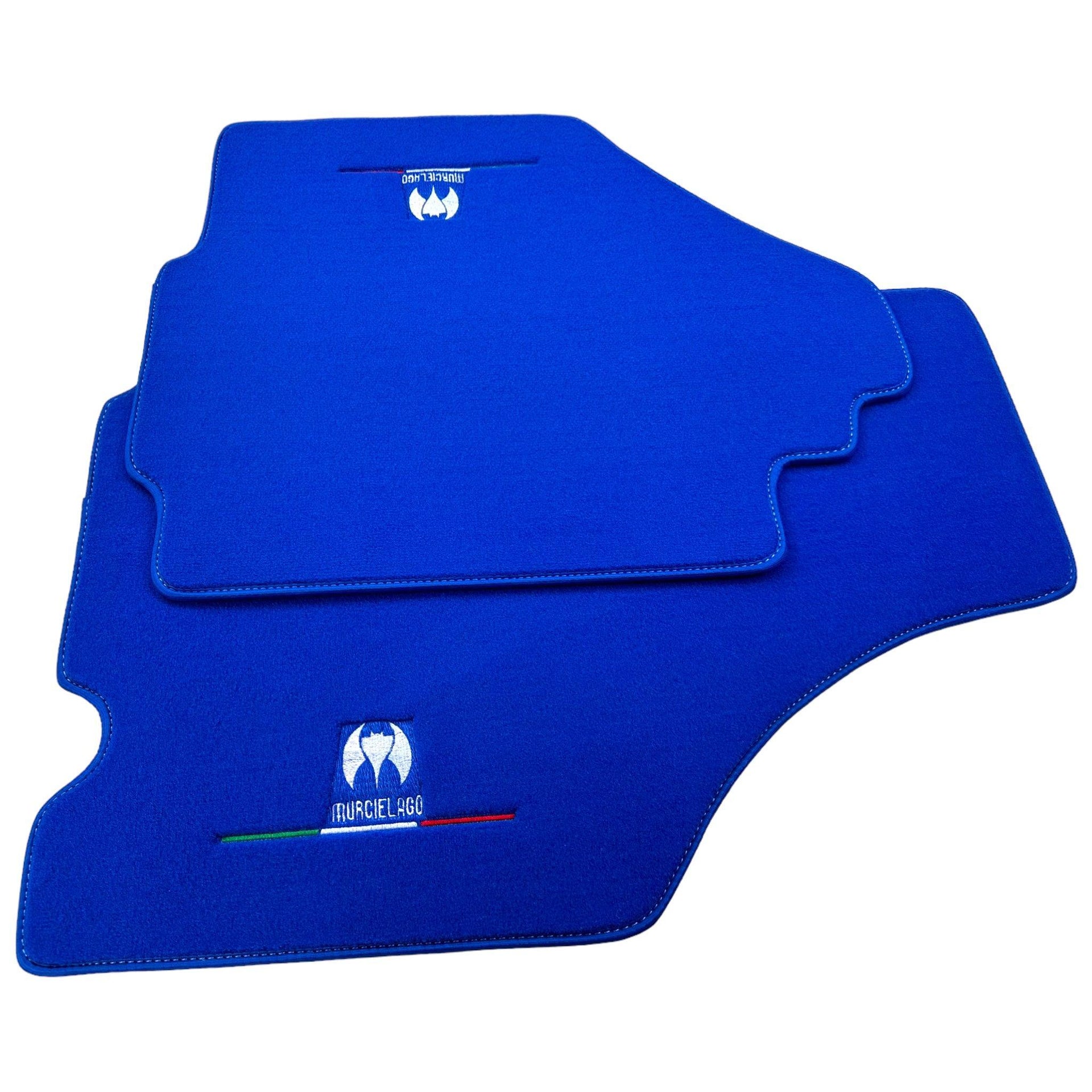 Blue Floor Mats for Lamborghini Murcielago AutoWin Brand - AutoWin