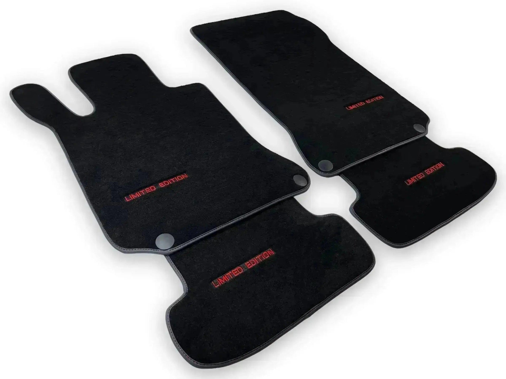 Dark Blue Floor Mats For Mercedes Benz GLK-Class X204 (2012-2015) | Limited Edition - AutoWin