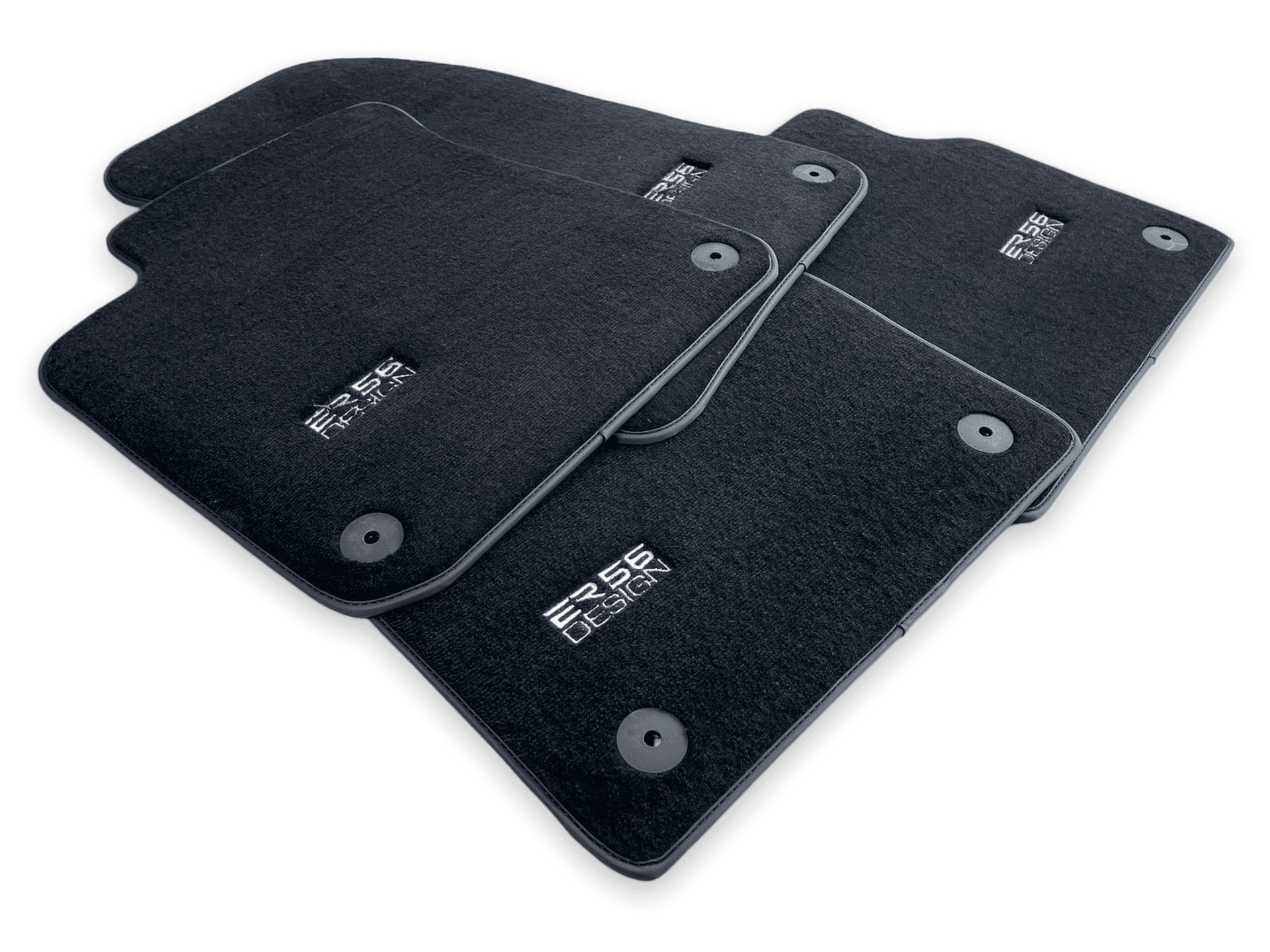 Floor Mats for Audi A6 - C6 Sedan (2004-2008) ER56 Design - AutoWin