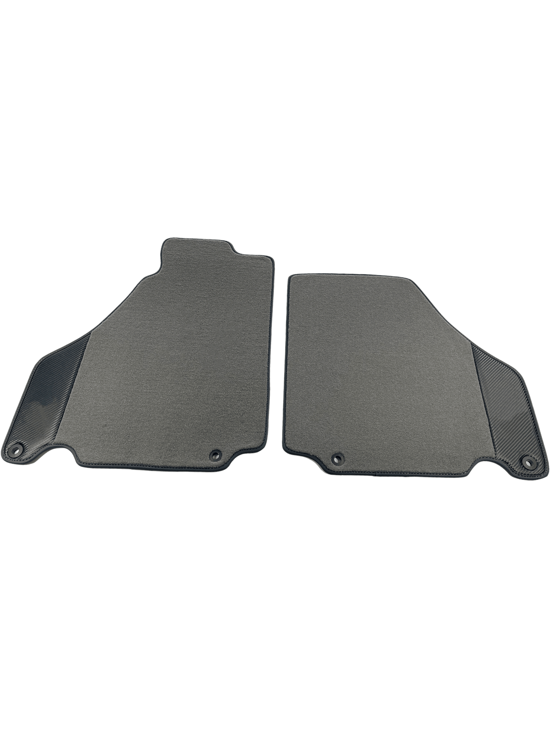 Floor Mats For Ferrari 360 Modena 1999-2005 Gray With Carbon Fiber Leather - AutoWin