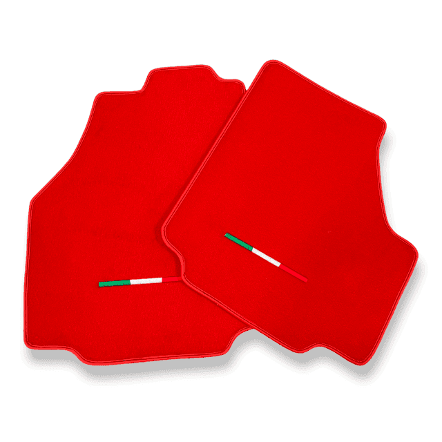 Floor Mats for Ferrari 458 Speciale (2012-2015) Red Autowin Brand Italian Edition