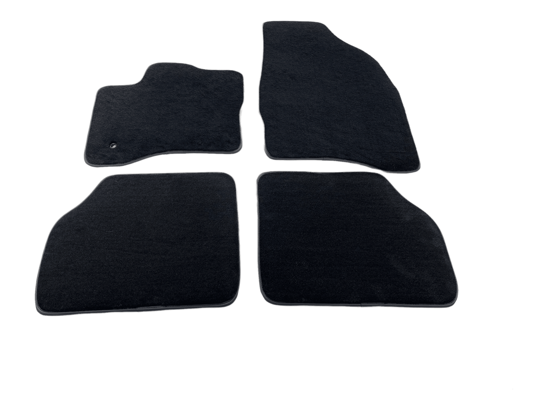 Floor Mats for Lincoln Zephyr (2006-2012) Sedan Black Tailored Carpets - AutoWin