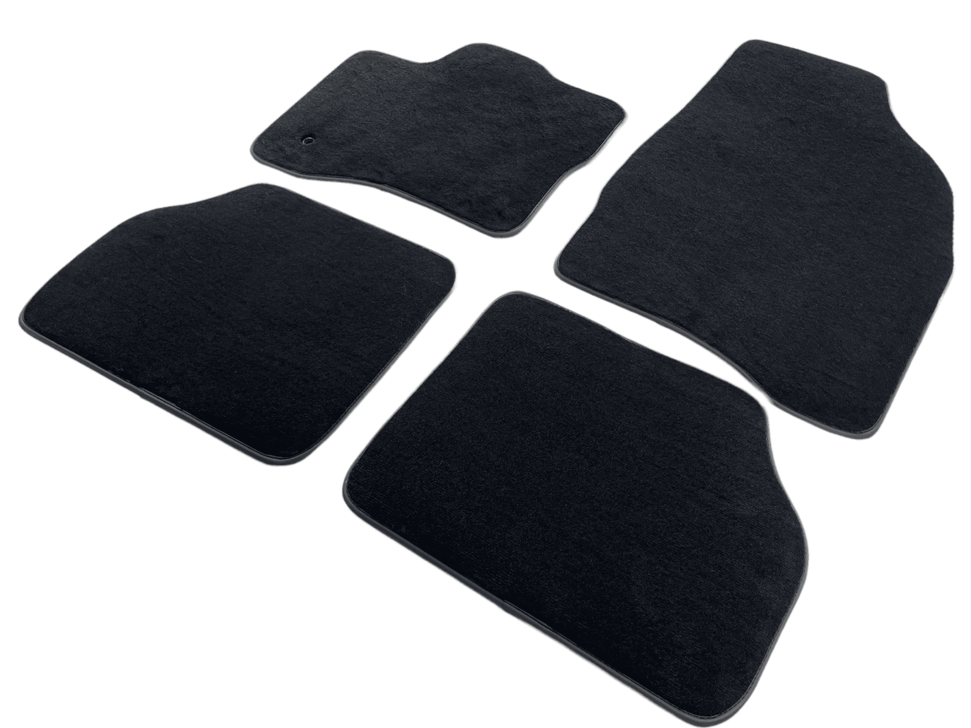 Floor Mats for Lincoln Zephyr (2006-2012) Sedan Black Tailored Carpets - AutoWin