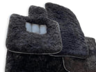 Genuine Sheepskin Floor Mats Bentley Bentayga Er56 Design Brand - AutoWin