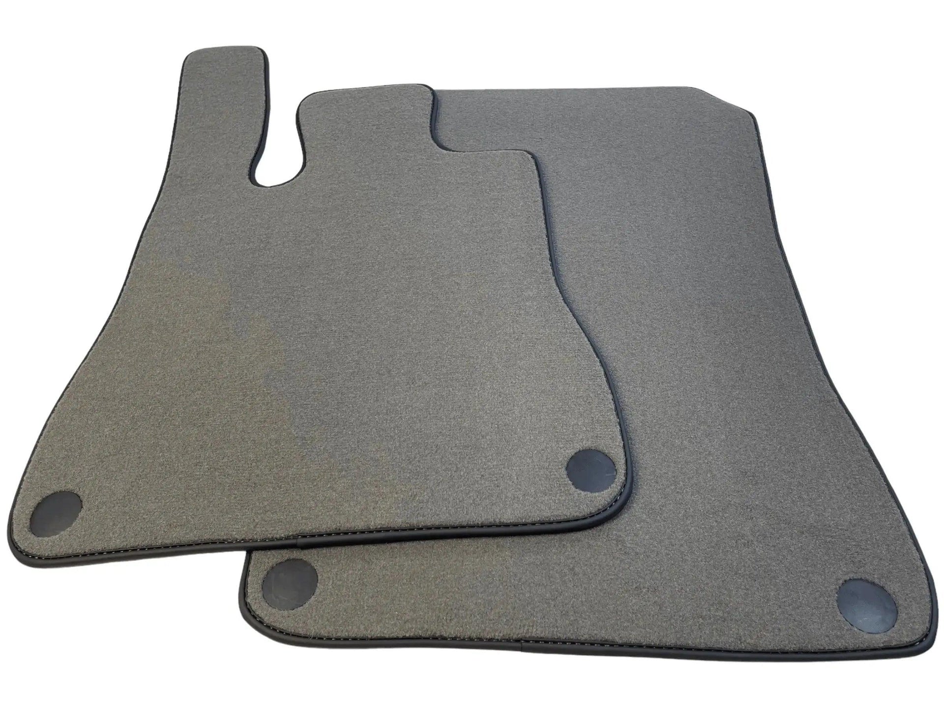 Gray Floor Mats For Mercedes-Benz R170 (1998-2000) Black Trim - AutoWin