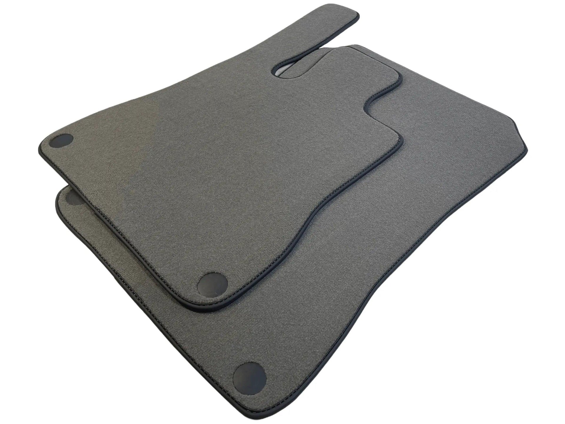Gray Floor Mats For Mercedes-Benz SL R232 (2022-2023) Black Trim - AutoWin