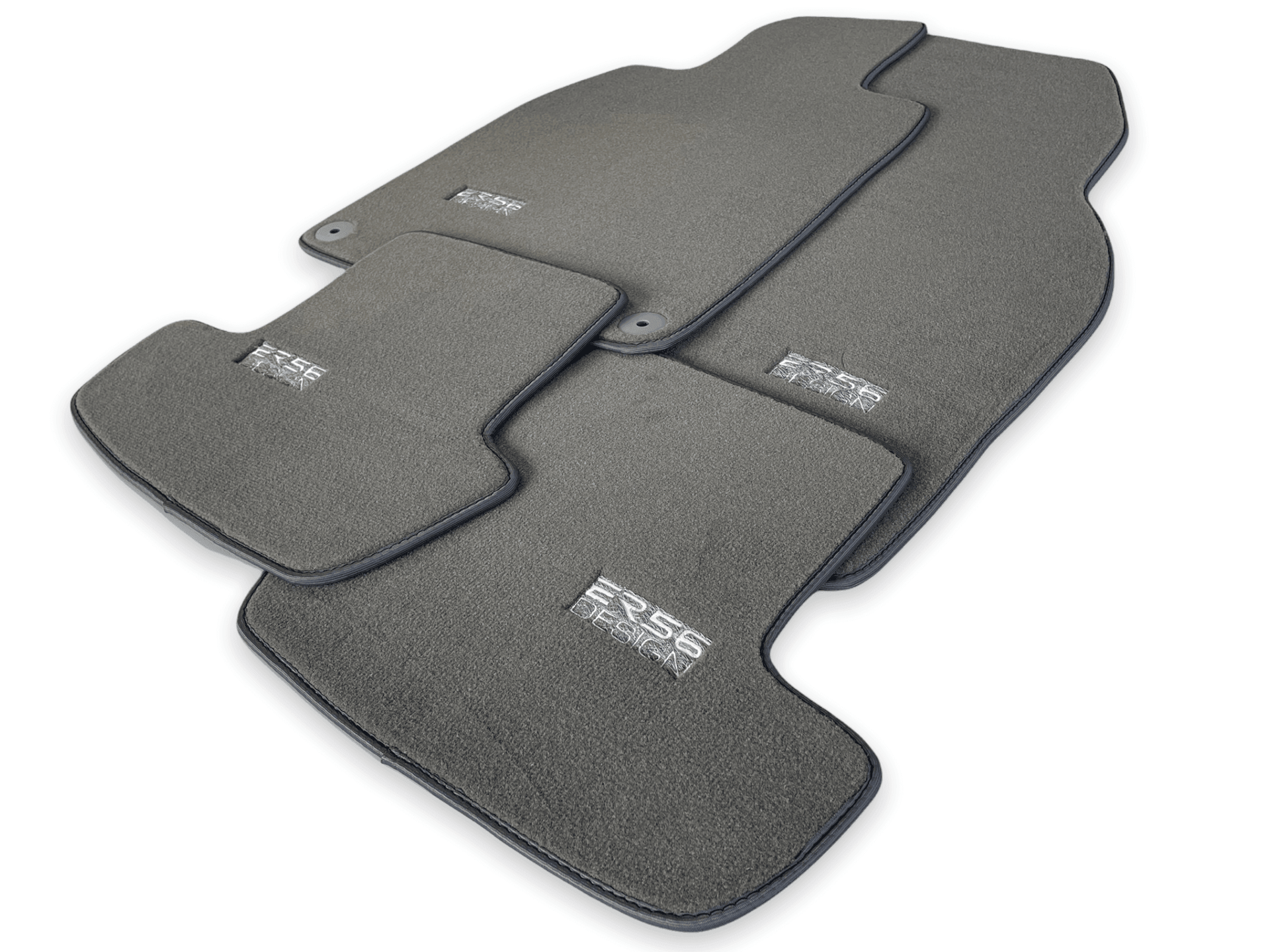 Gray Floor Mats for Porsche Panamera (2017-2023) | ER56 Design - AutoWin