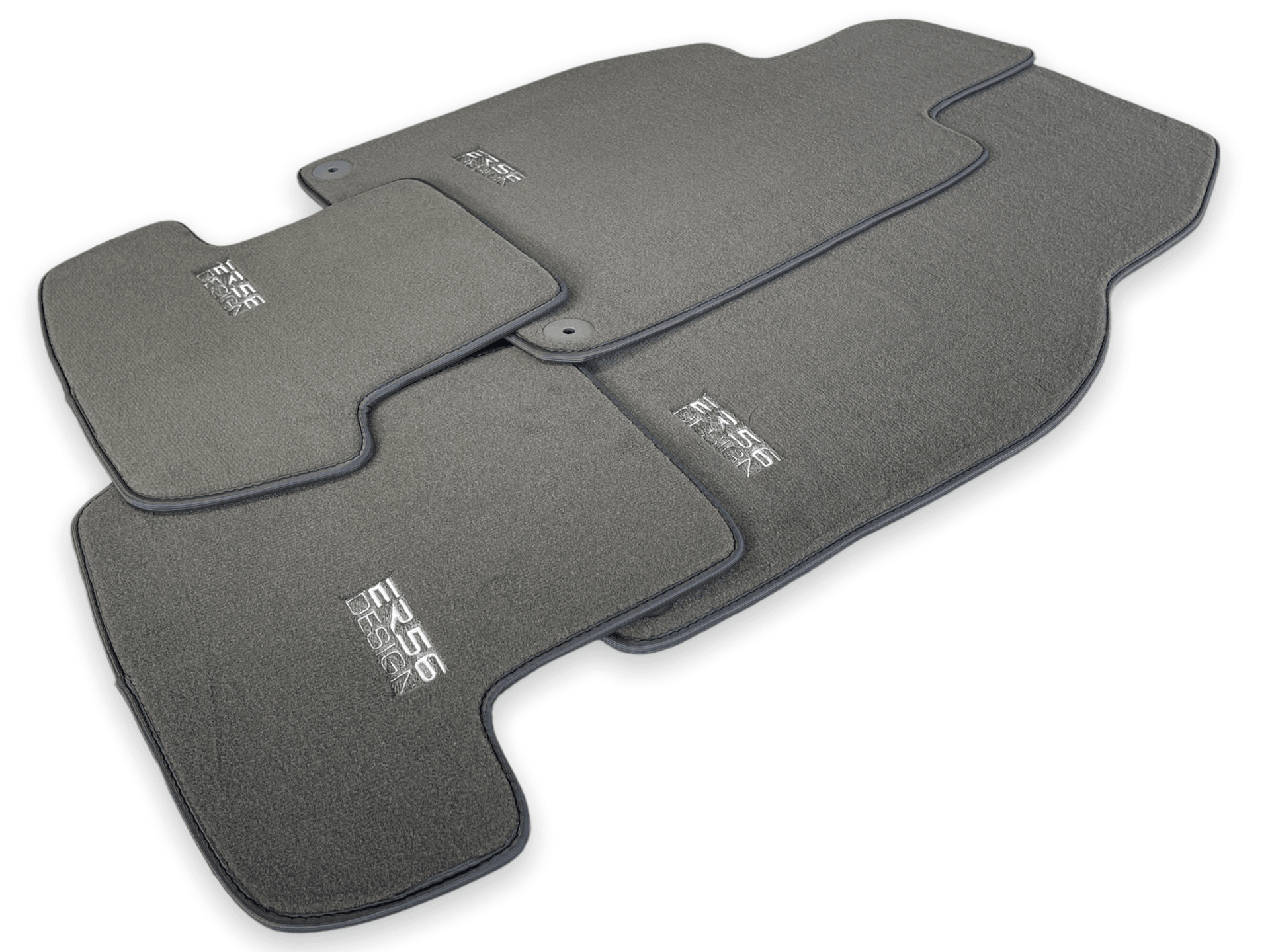 Gray Floor Mats for Porsche Panamera (2017-2023) | ER56 Design - AutoWin