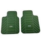 Green Leather Floor Mats For Rolls Royce Shadow 1965-1977 - AutoWin
