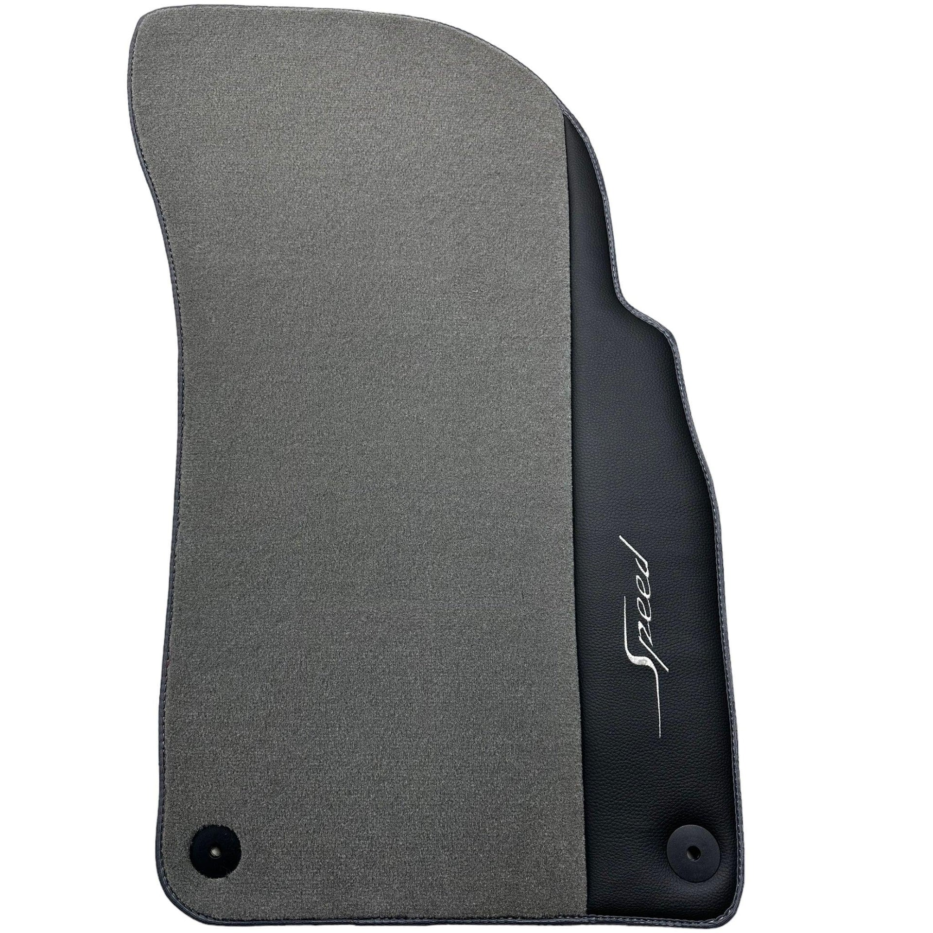 Grey Floor Mats For Bentley Flying Spur (2005-2013) with Leather - AutoWin