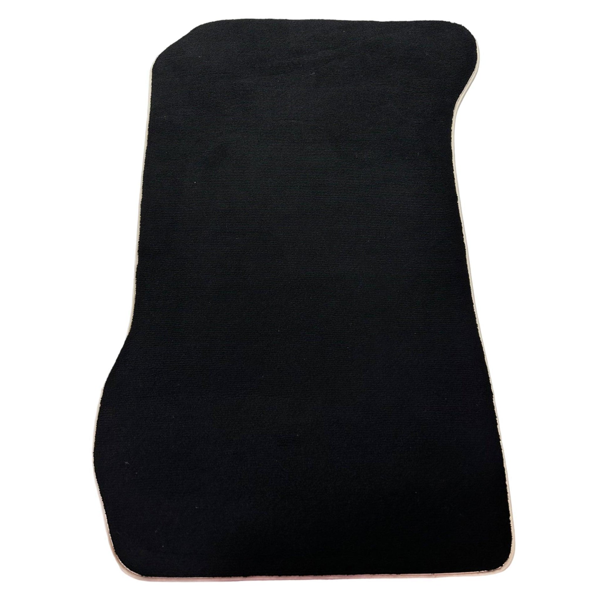 Black Floor Mats For Mercedes-Benz C-Class W204 (2007-2014) - AutoWin