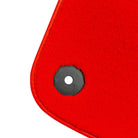 Red Floor Mats For Bentley Bentayga (2015-2023) with Alcantara Leather - AutoWin