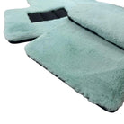 Tiffany Blue Sheepskin Floor Mats For Rolls Royce Phantom Drophead Coupe 2007–2016 Er56 Design Brand - AutoWin