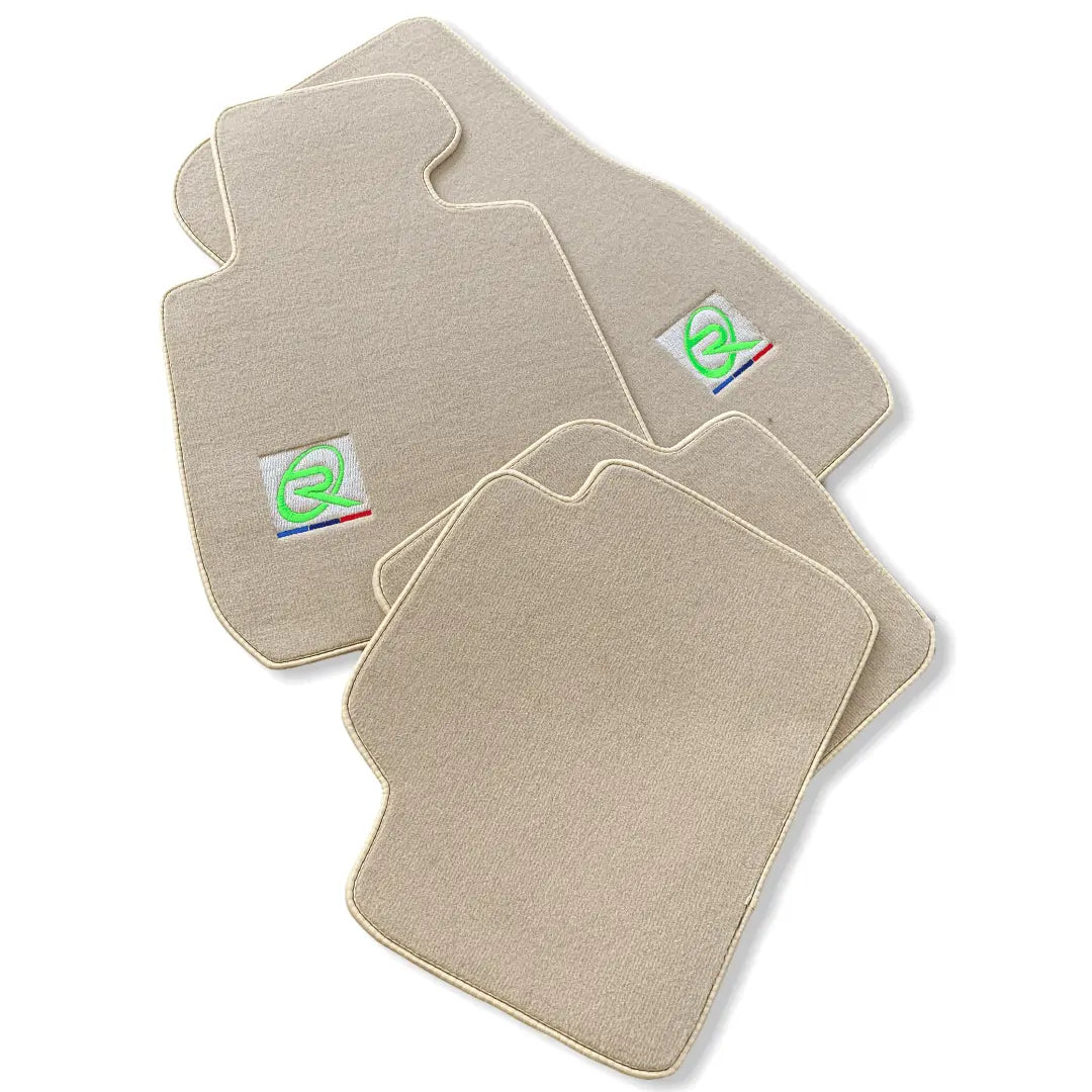 Beige Floor Mats For BMW X5 Series E70 Tailored Set Perfect Fit - AutoWin