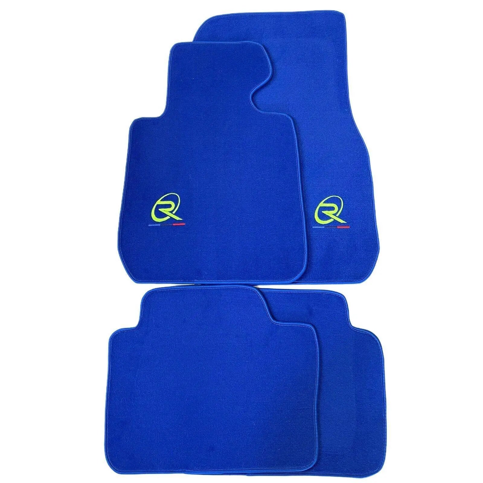 Blue Floor Mats For BMW 4 Series F32 Tailored Set Perfect Fit - AutoWin