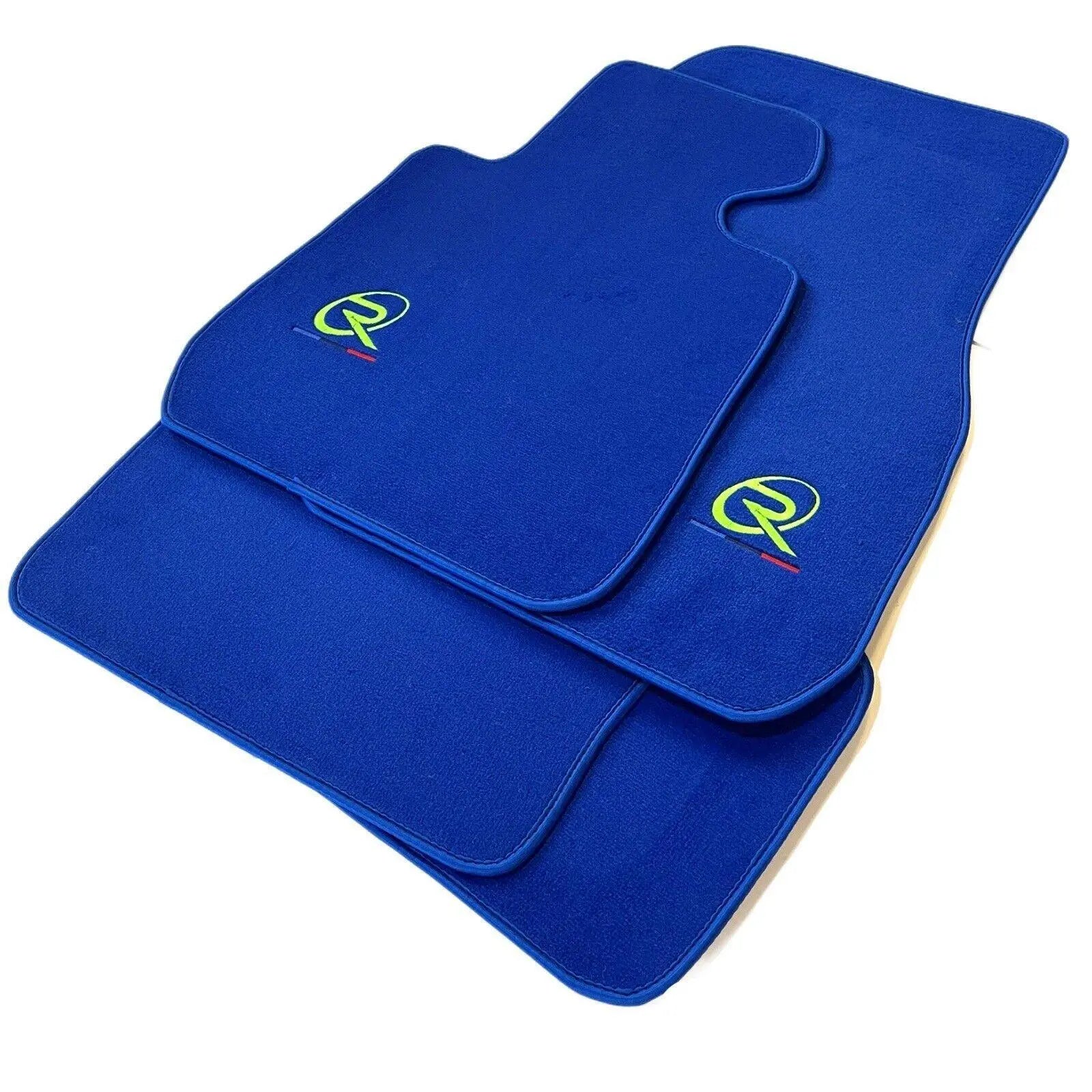 Blue Mats For BMW 5 Series G30 Tailored Set Perfect Fit - AutoWin