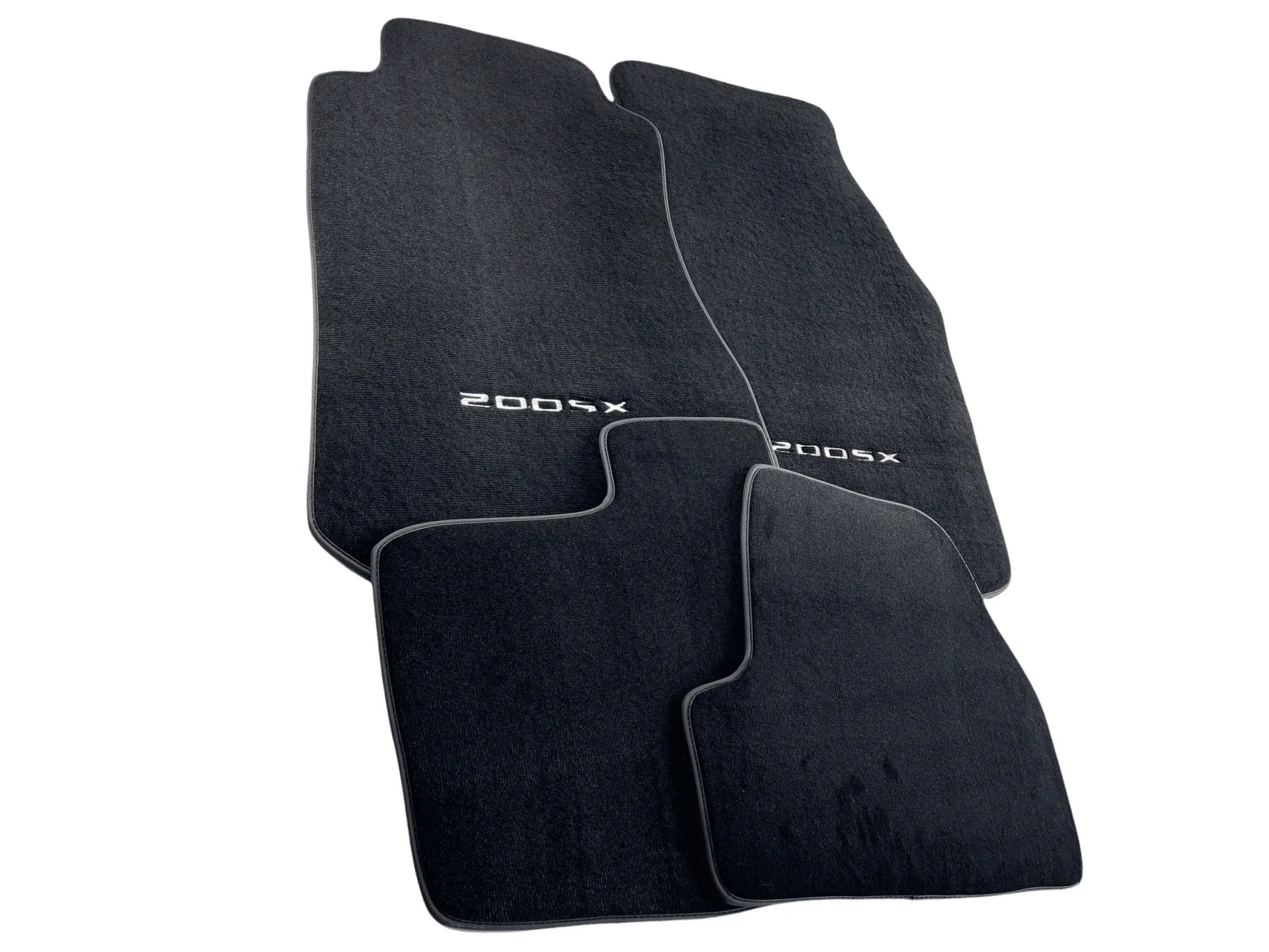 Floor Mats For Nissan 200 SX (1995-2000) Tailored Black Carpets - AutoWin