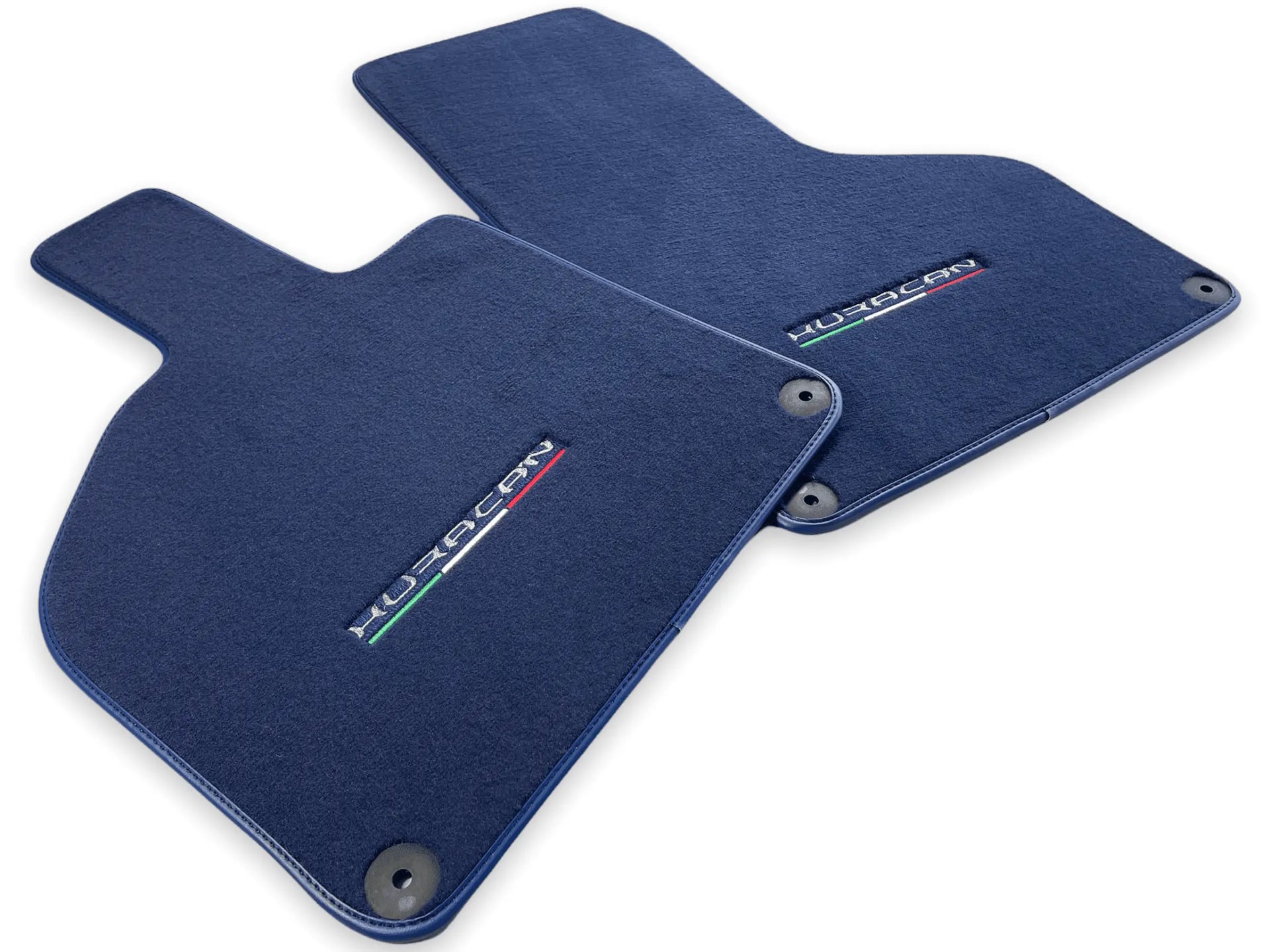 Floor Mats for Lamborghini Huracan Dark Blue Color - AutoWin