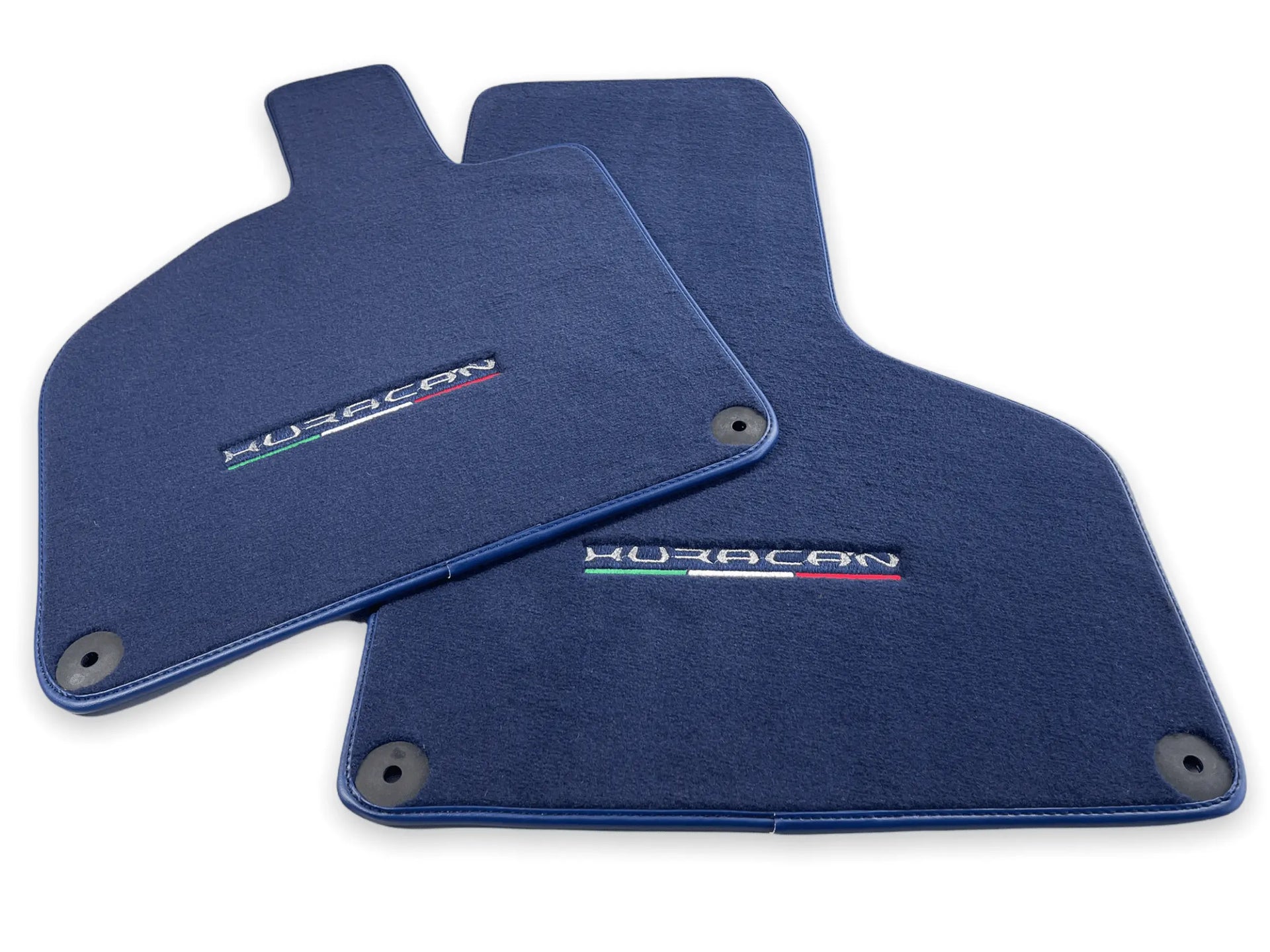 Floor Mats for Lamborghini Huracan Dark Blue Color - AutoWin