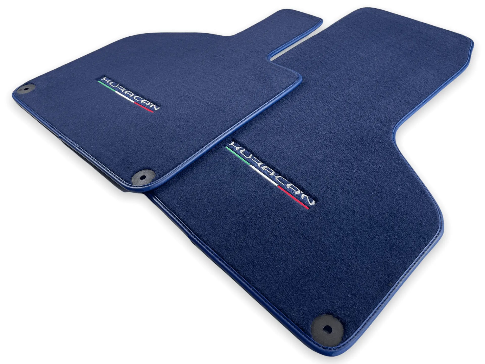 Floor Mats for Lamborghini Huracan Dark Blue Color - AutoWin