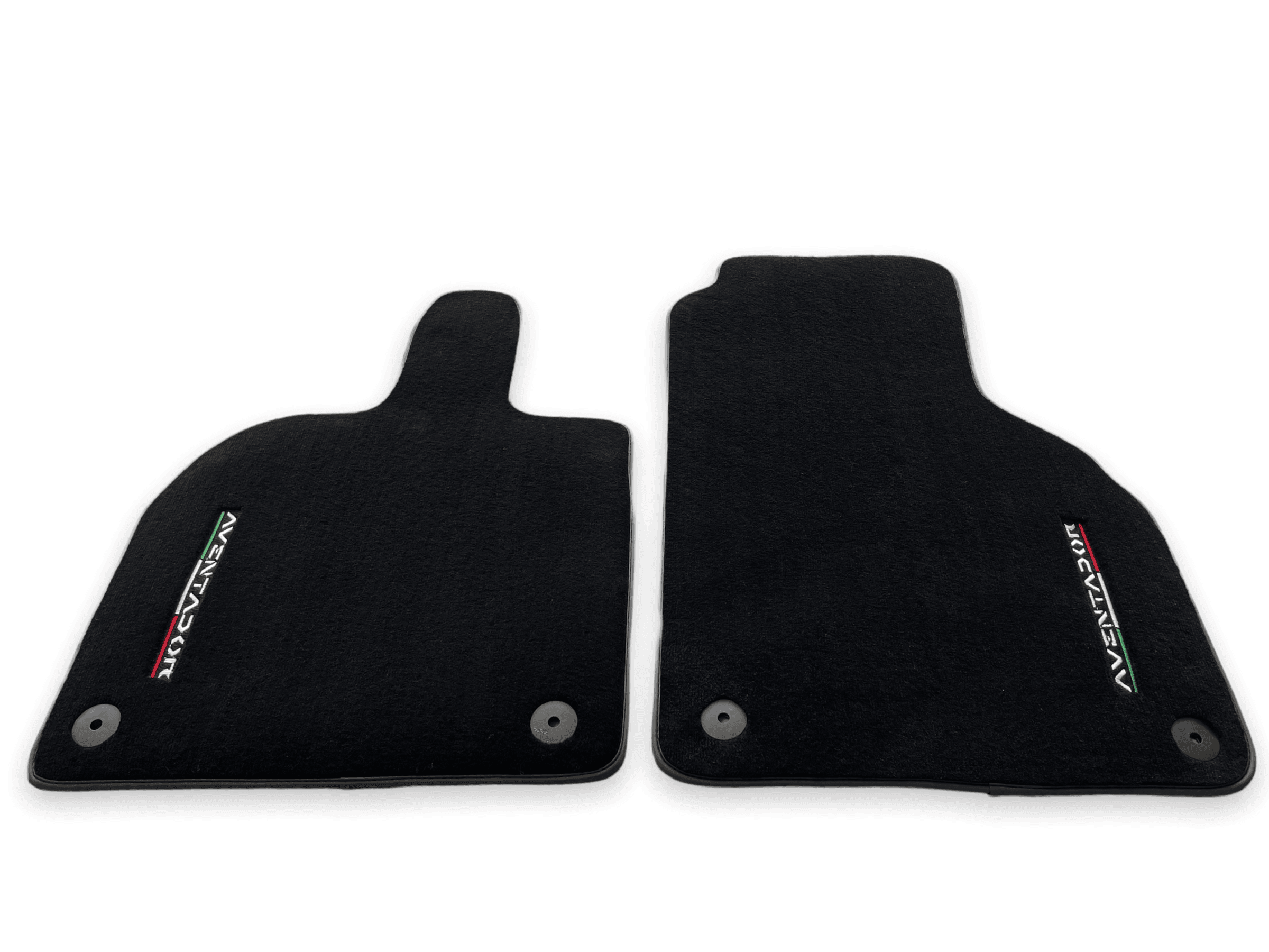 Floor Mats for Lamborghini Aventador Black Color Carpet - AutoWin