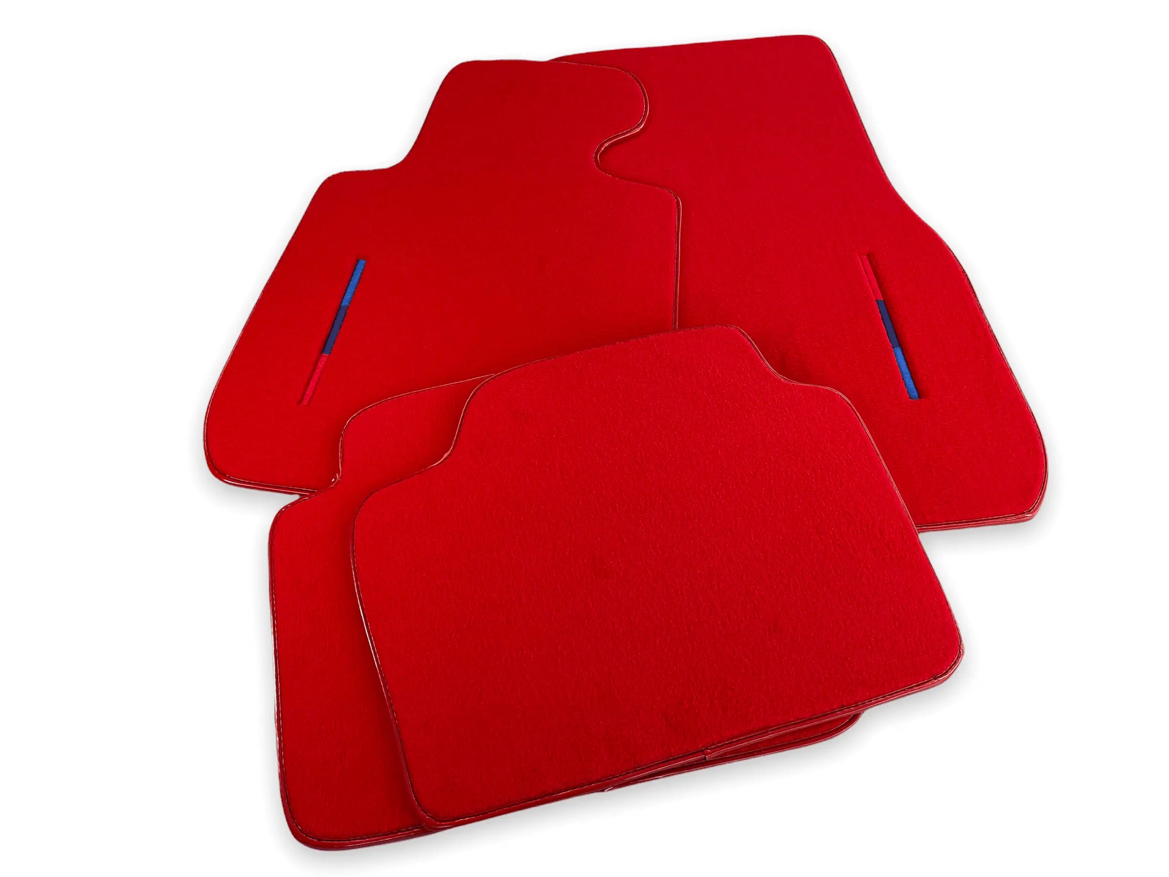 Red Floor Mats For BMW 3 Series F30 With M Package - AutoWin