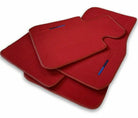 Red Floor Mats For BMW X3 Series G01 With M Package - AutoWin